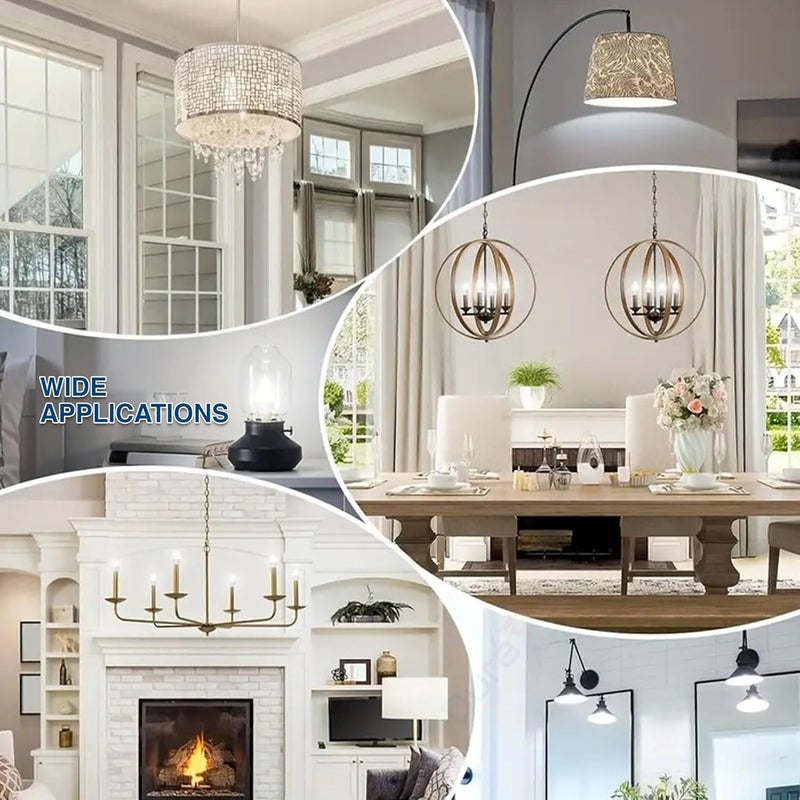 Duravel مصباح LED شمعة دورافيل 7 واط، قاعدة E27، أبيض دافئ، مصقول (عبوة من 10) - Image 4